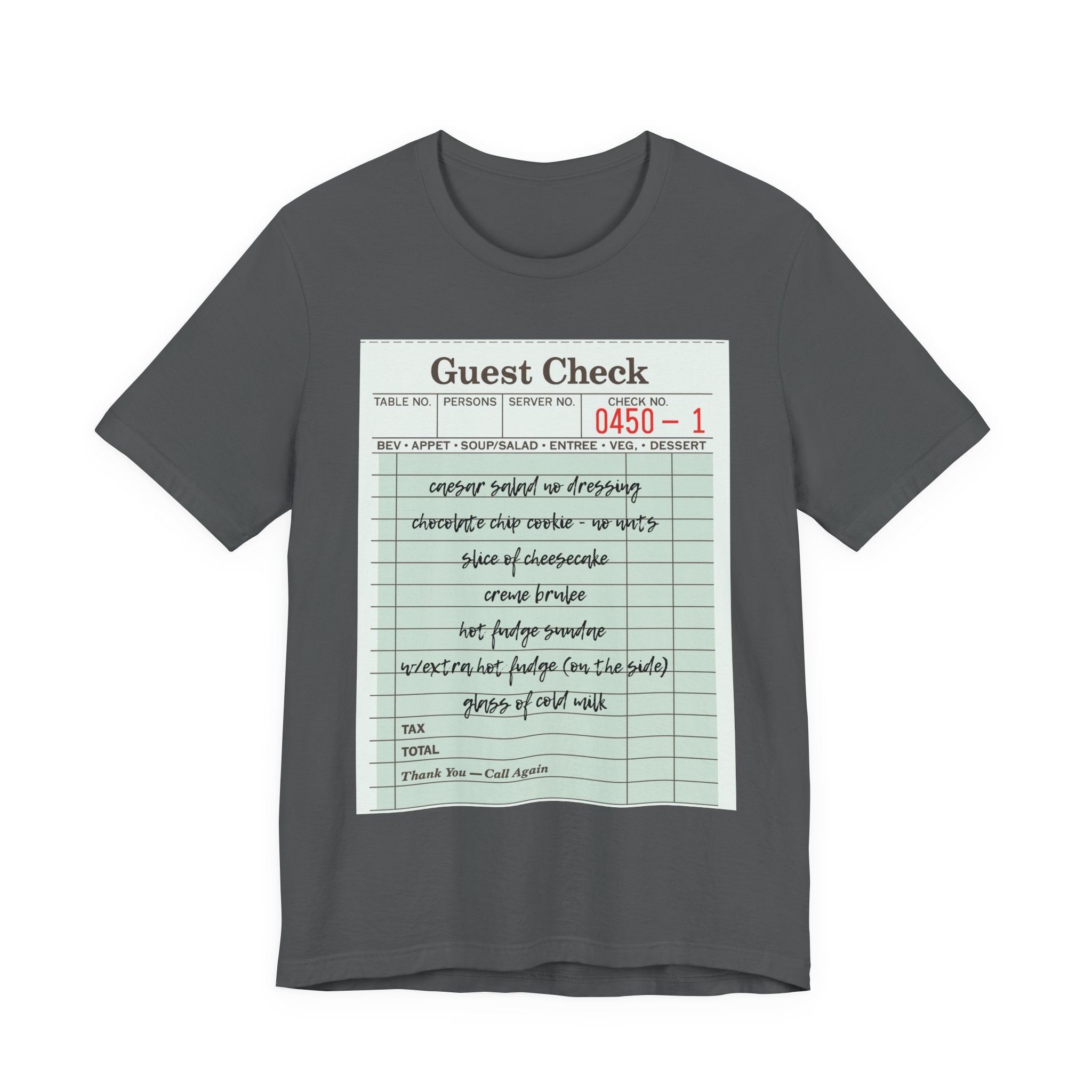 Scott Calvin's Lunch Order