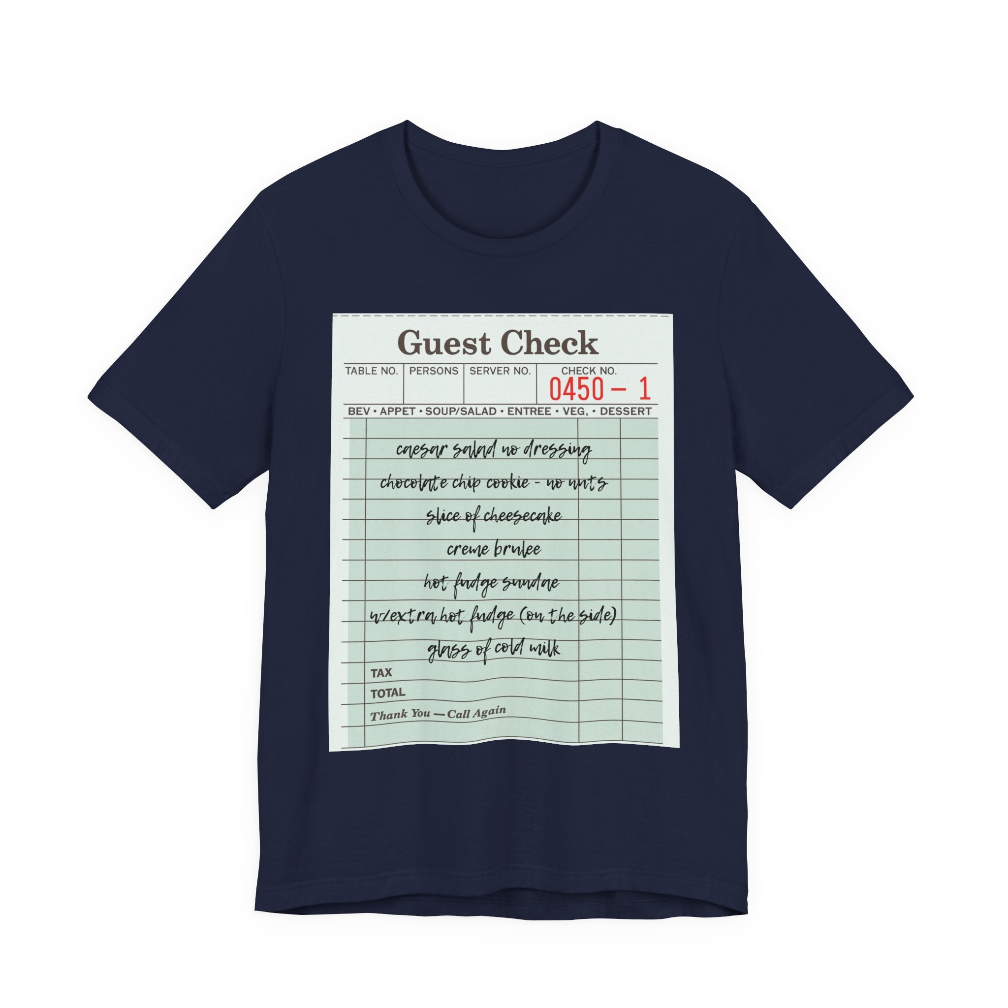 Scott Calvin's Lunch Order