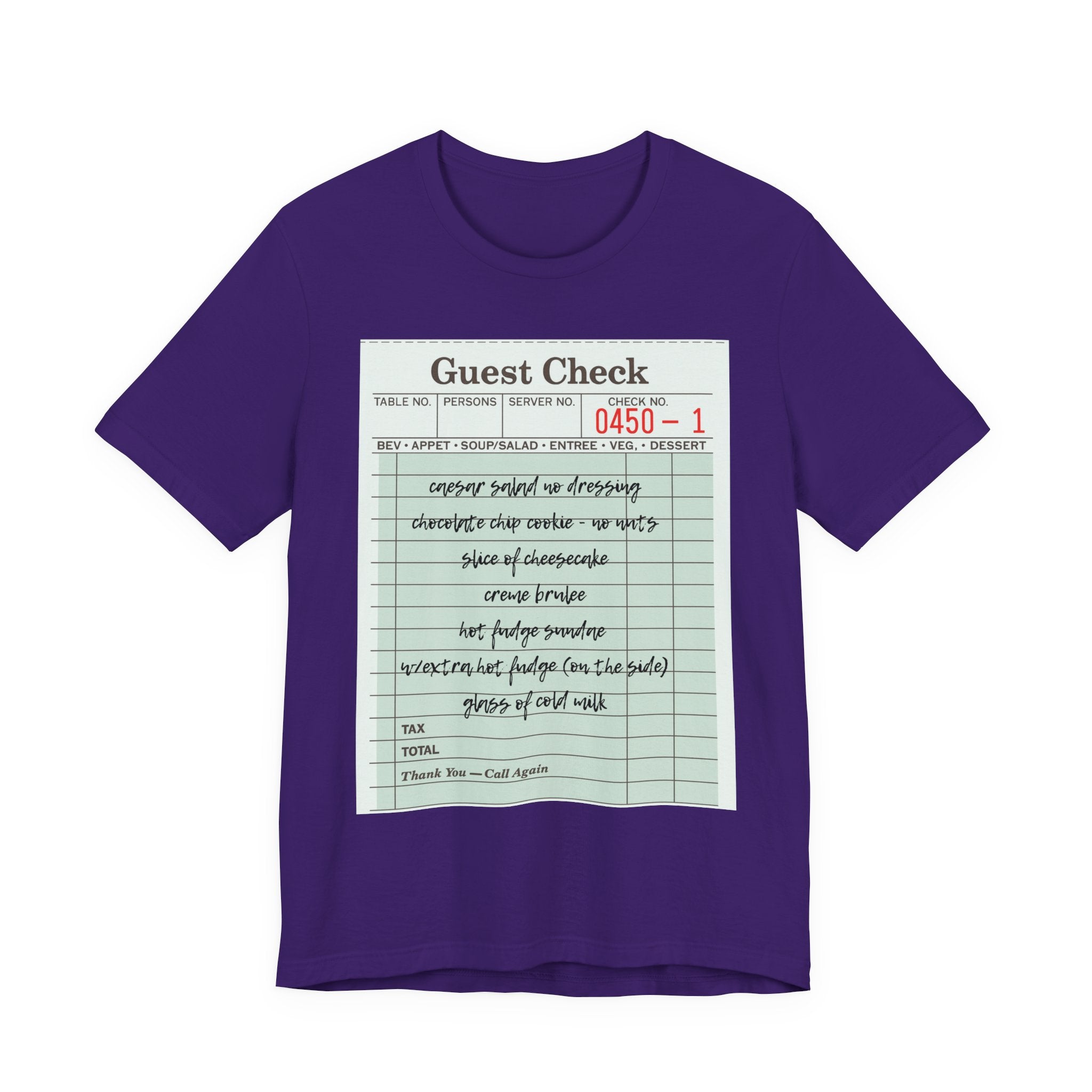 Scott Calvin's Lunch Order