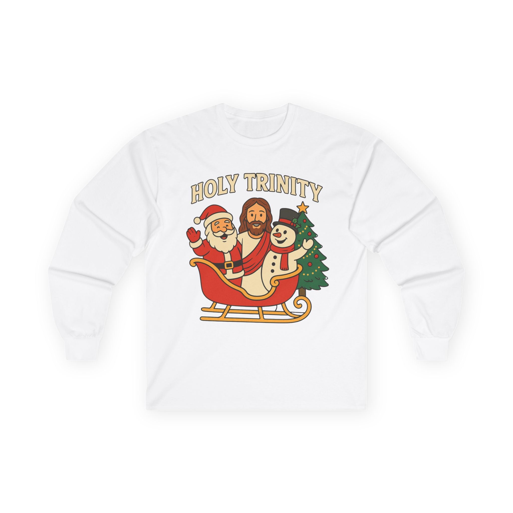 Holy Trinity Christmas: Santa, Jesus & Frosty