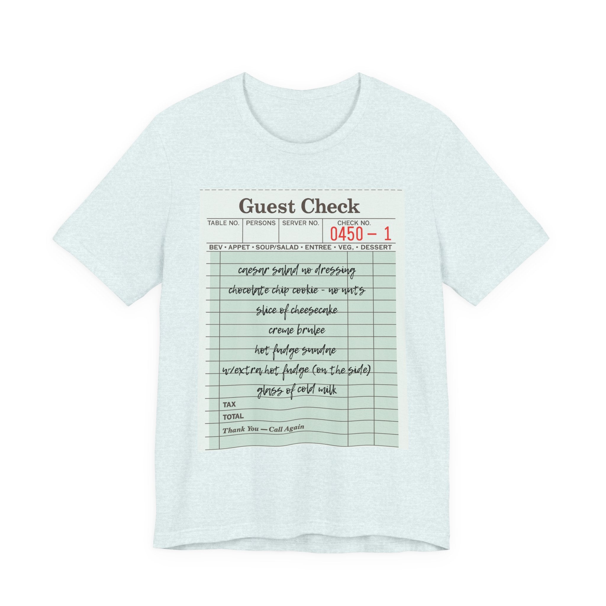 Scott Calvin's Lunch Order