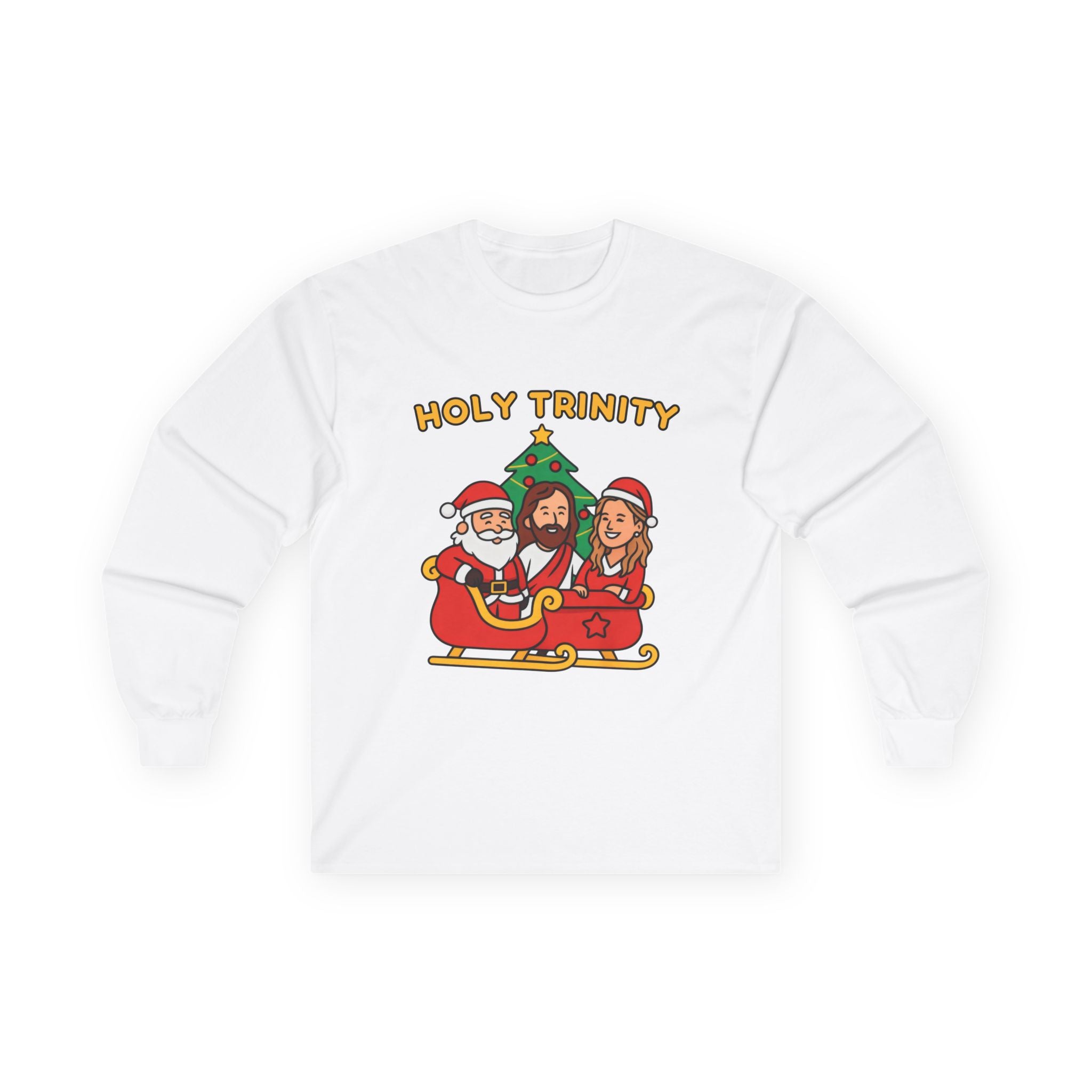 Holy Trinity Christmas: Santa, Jesus & Mrs. Claus