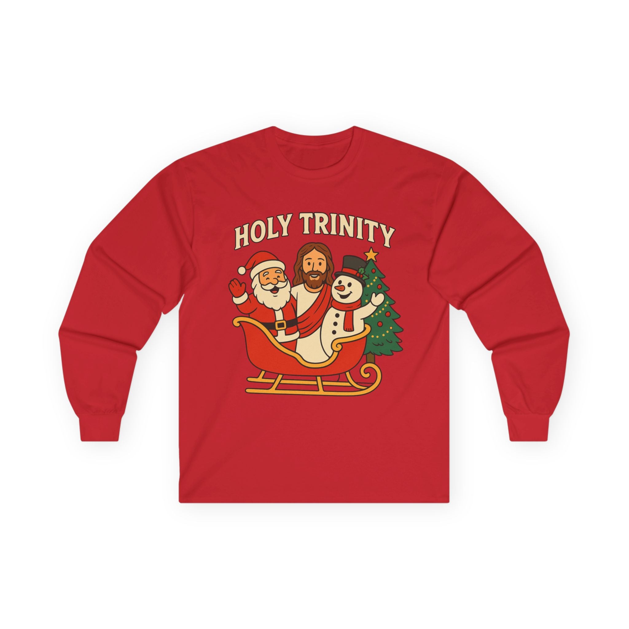Holy Trinity Christmas: Santa, Jesus & Frosty