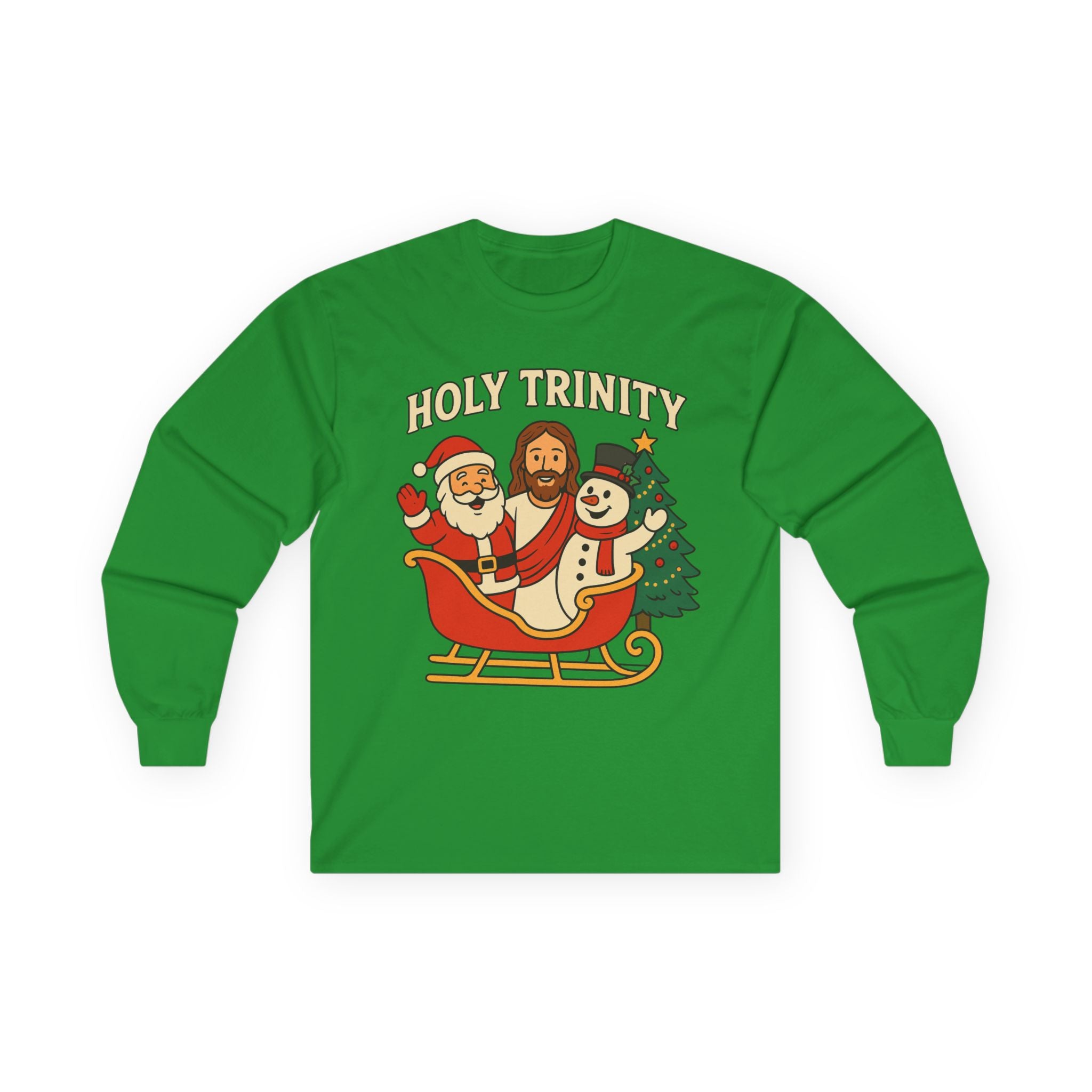 Holy Trinity Christmas: Santa, Jesus & Frosty