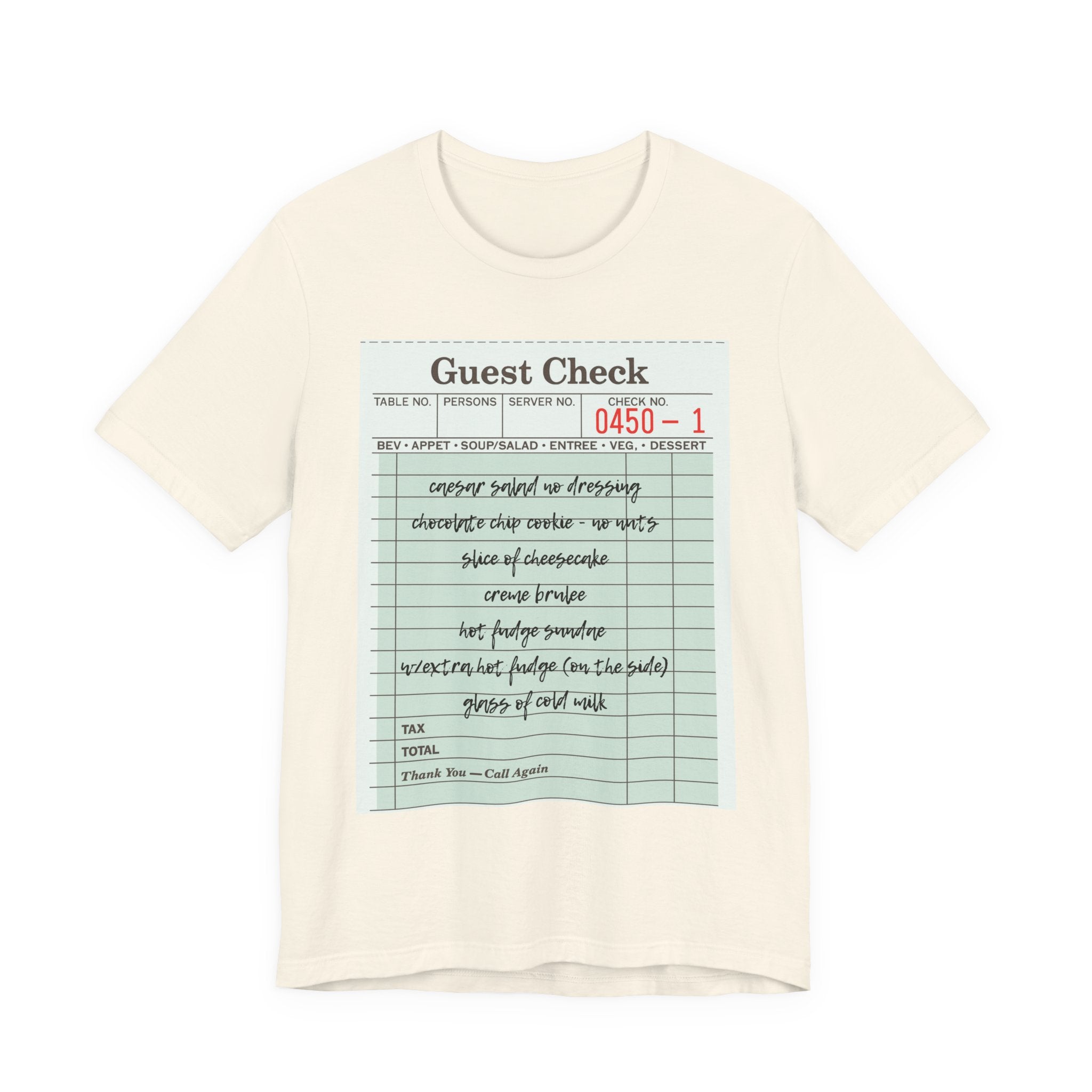 Scott Calvin's Lunch Order