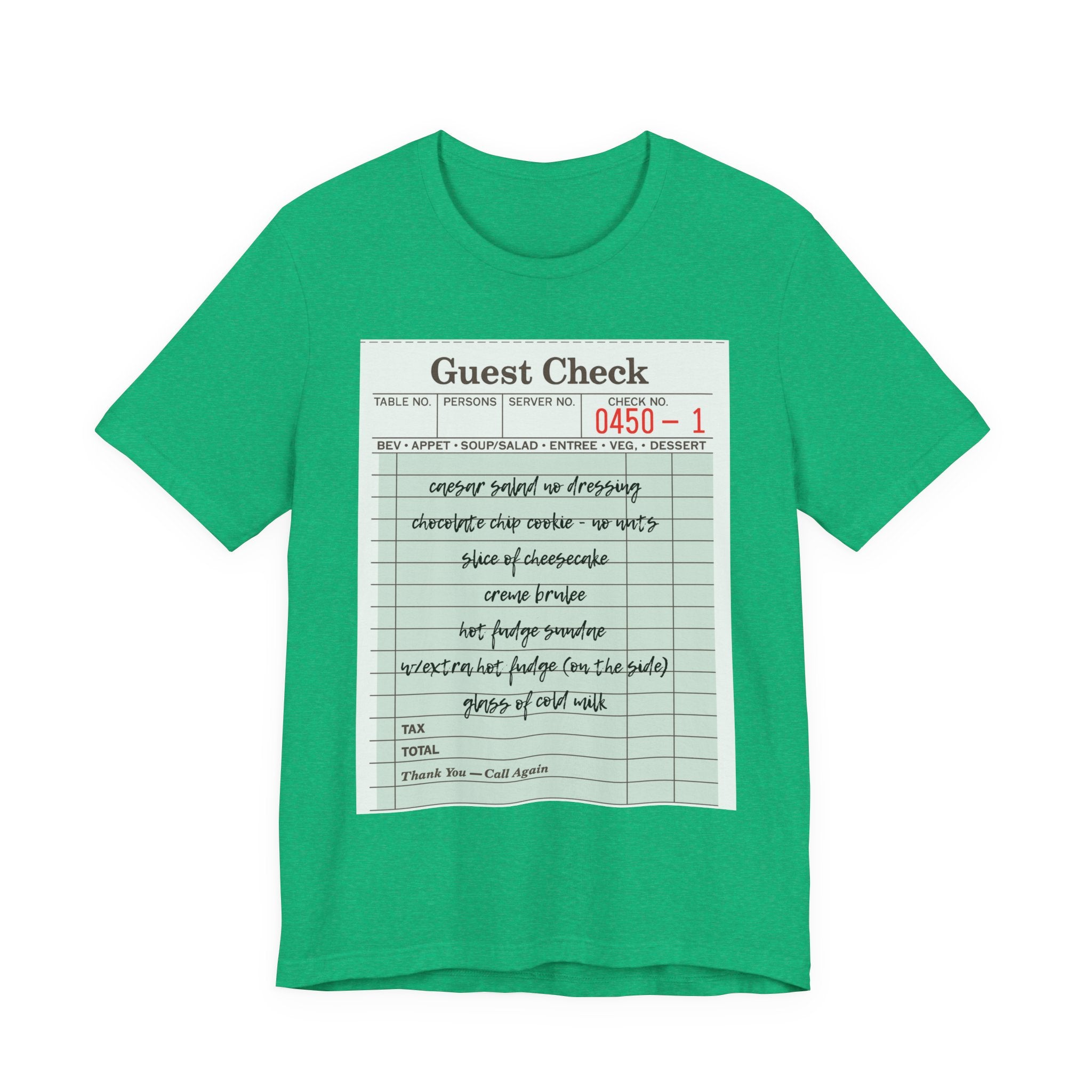 Scott Calvin's Lunch Order