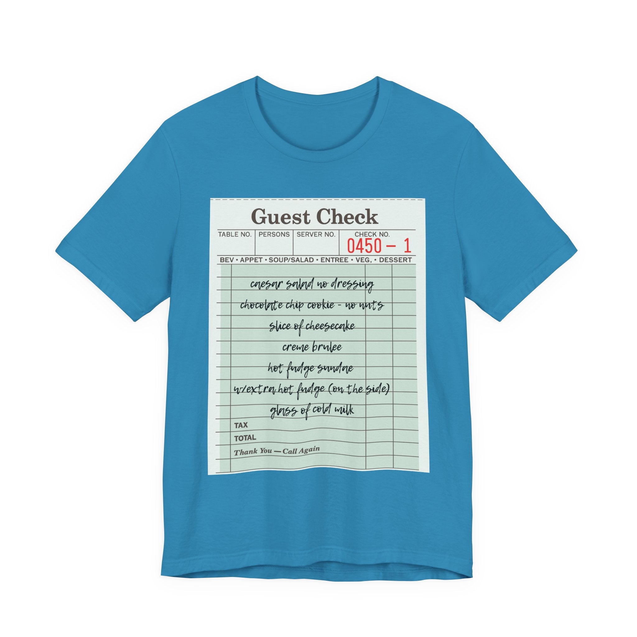 Scott Calvin's Lunch Order