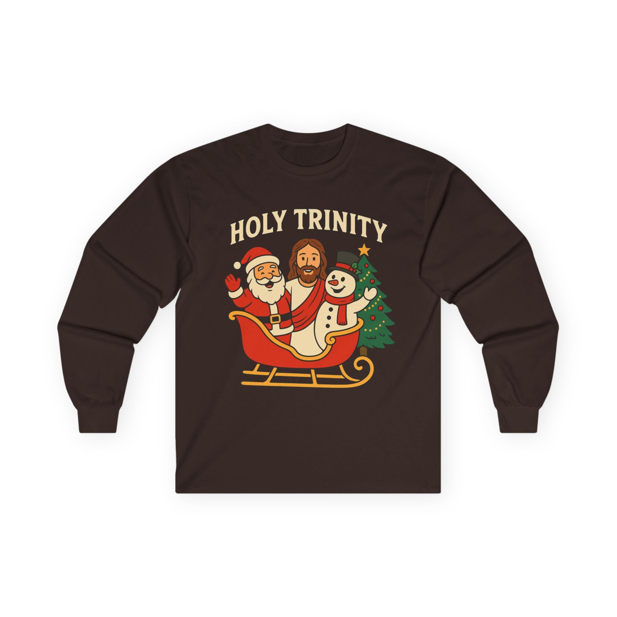 Holy Trinity Christmas: Santa, Jesus & Frosty
