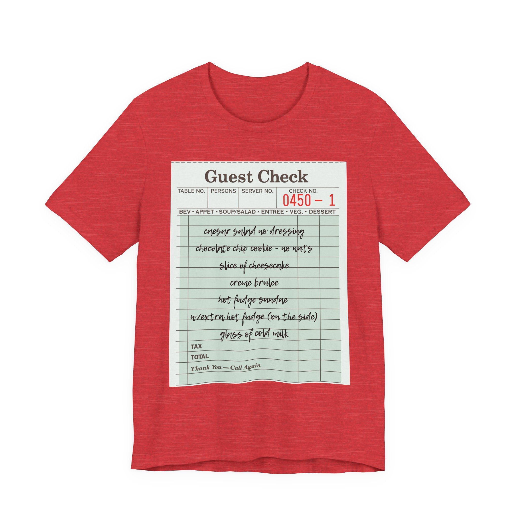 Scott Calvin's Lunch Order